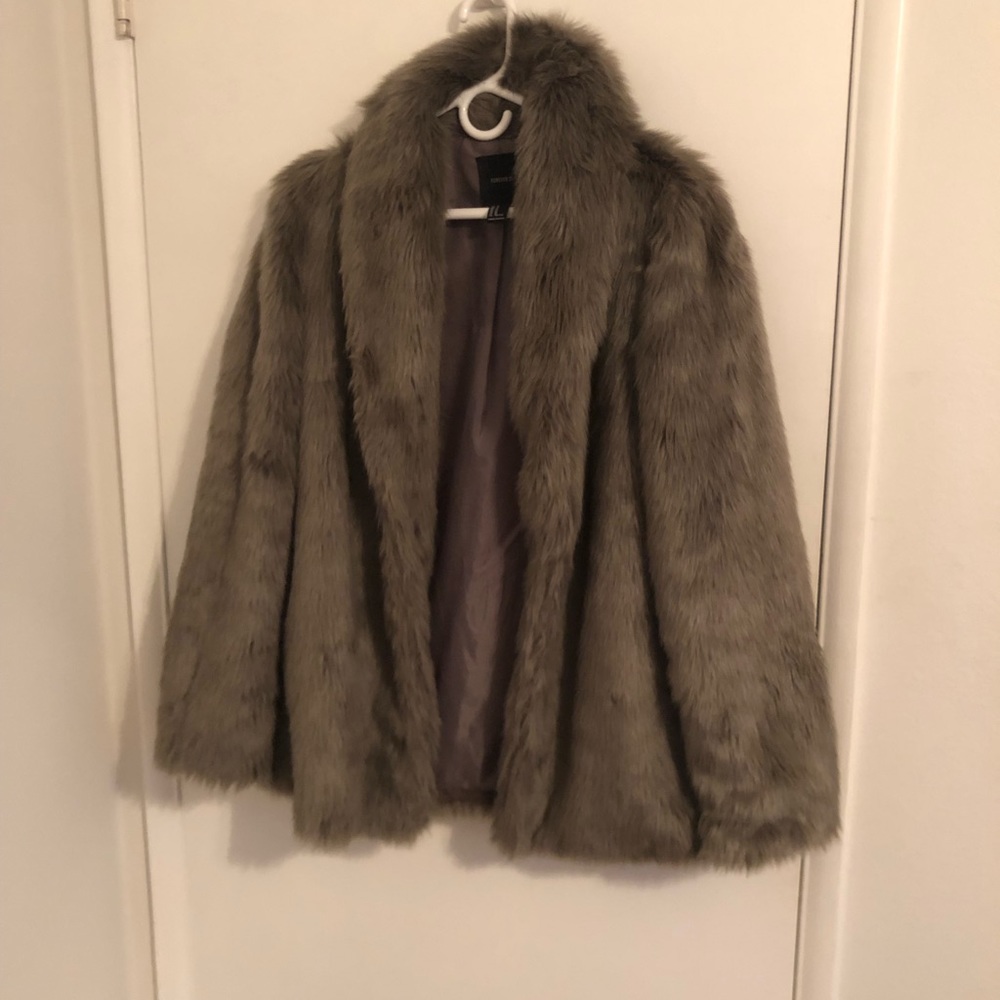 Faux Fur Coat